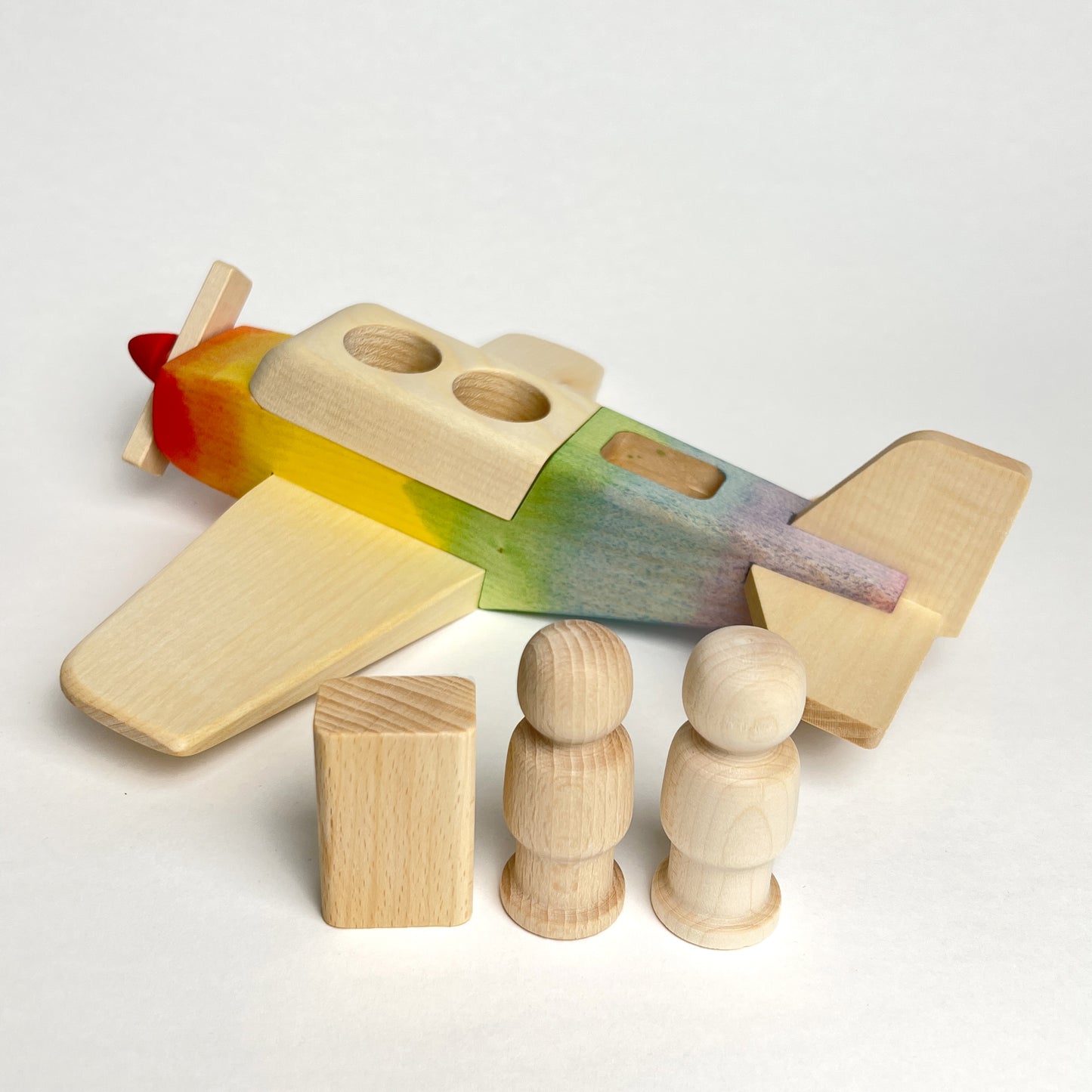Propellerflugzeug BONNIE Regenbogen